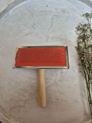 Premium Stainless Steel Macrame Brush