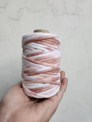 3mm Hand Painted light brown Single ply