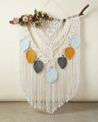 Handmade Boho Burnt WallHanging