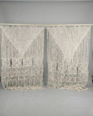 Macrame Giant Wallhanging/ Divider / window Display