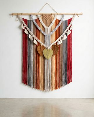 Macrame Rain Wallhanging