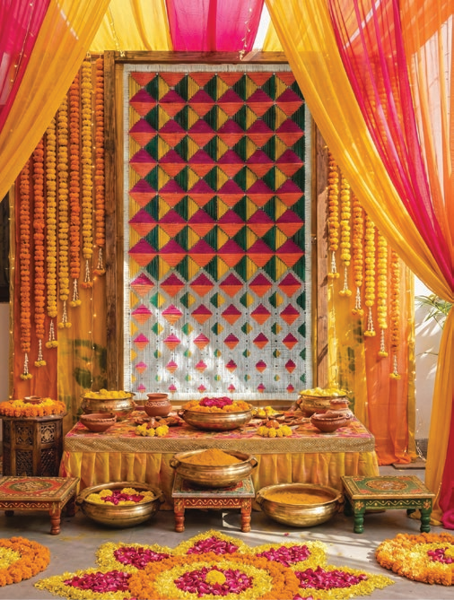 Phulkari Wallhanging