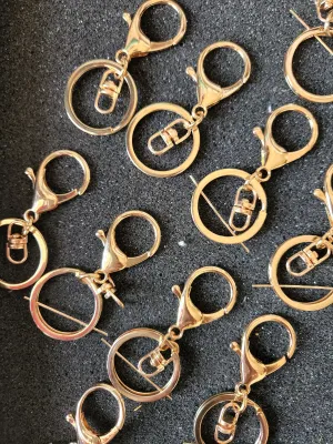 Durable Lobster Hook Keyring for DIY Crafts and Bags