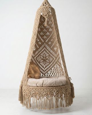 Beautiful Handmade Giant Macrame Swing