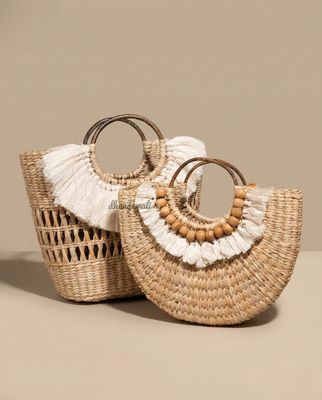 Handmade Kauna Basket Bag