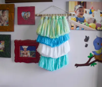 Macrame Tassel Wall Hanging