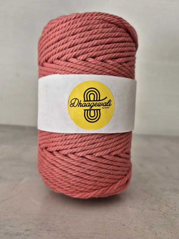 4mm Bubblegum Twisted