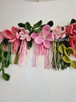 Flower Wallhanging/Flower Bunting/Toran