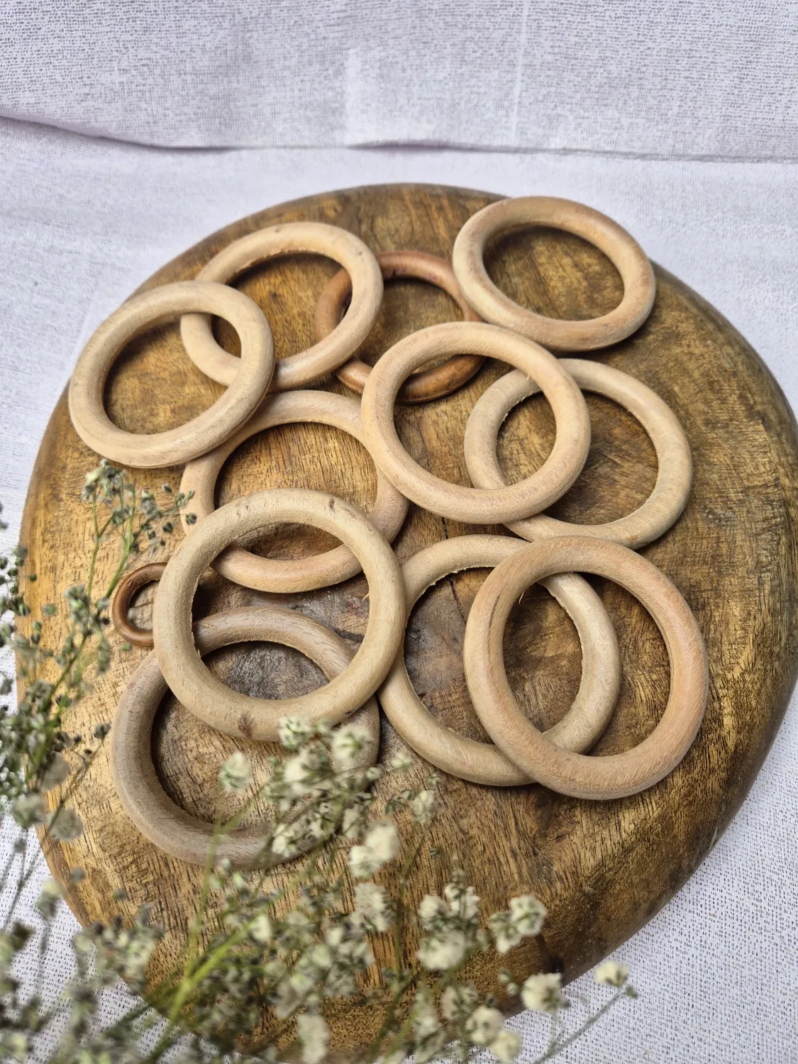 Premium Wooden Rings for Crafts Premium Wooden Rings for Crafts