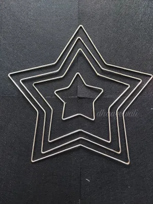 Metal Star Dreamcatcher Rings