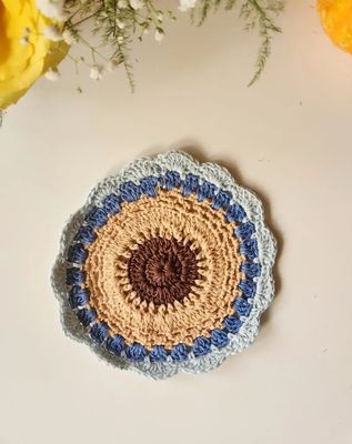 Handmade Macrame Crochet Flower