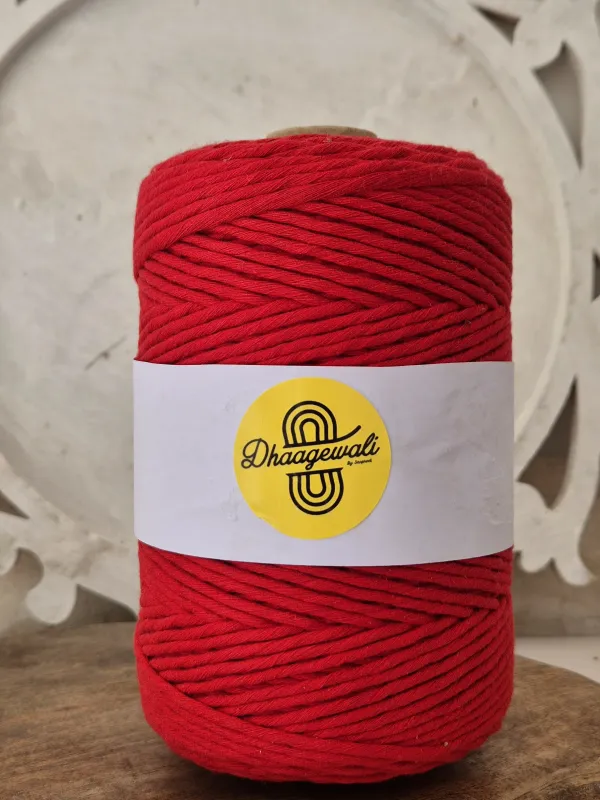 3mm Tomato Red Single ply