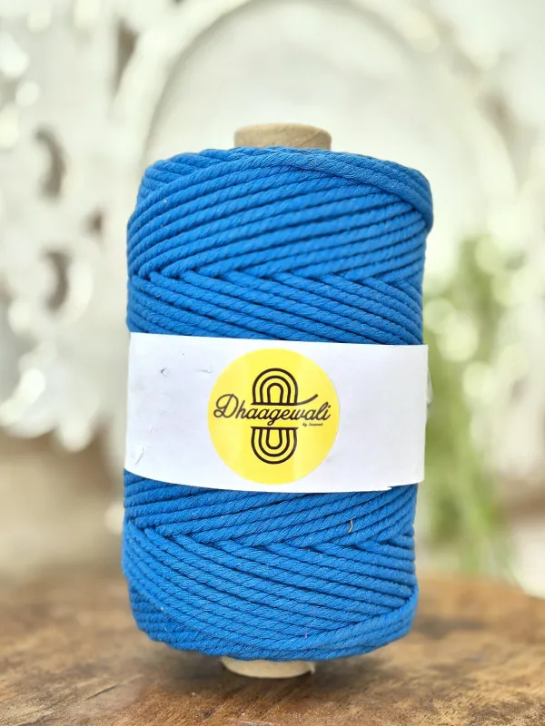 2mm Ocean Blue Twisted