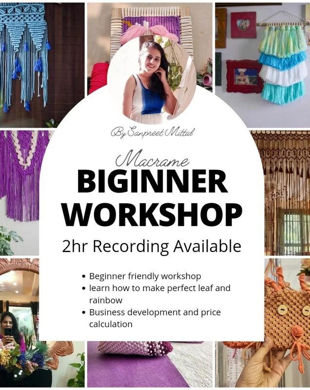 Beginner Macrame Workshop Recording