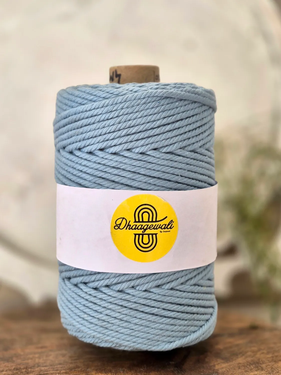 4mm Cobalt Blue Twisted