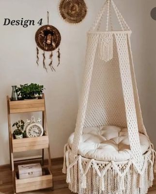 Beautiful Handmade Macrame Balcony Giant Swing