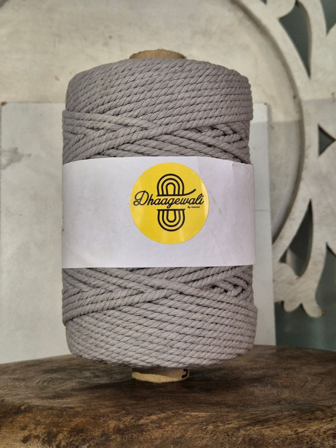 4mm Steel Grey Twisted