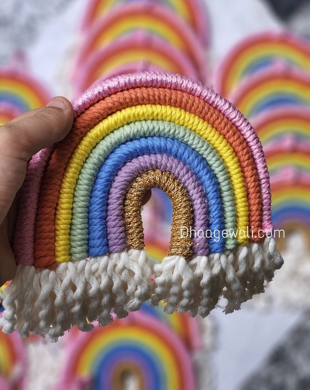 Handcrafted Multicolour Rainbow