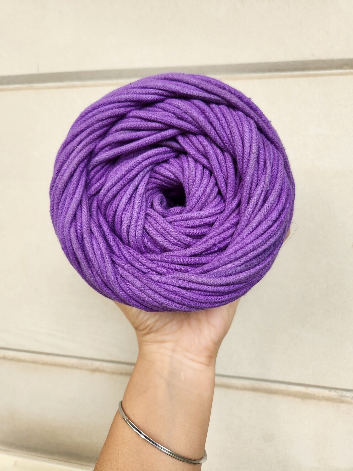 4mm Purple Braided