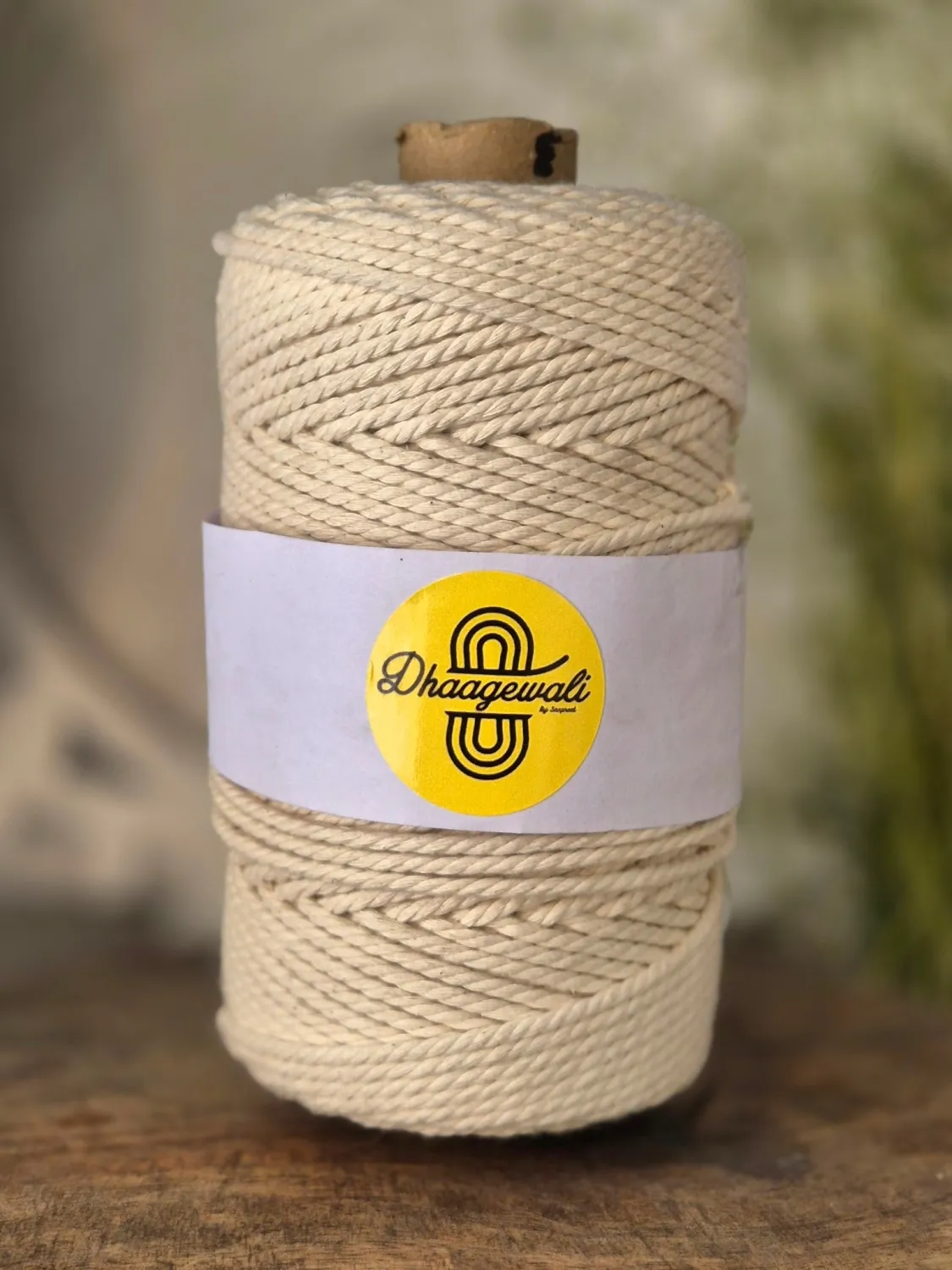3mm Offwhite Twisted 3mm Offwhite Twisted