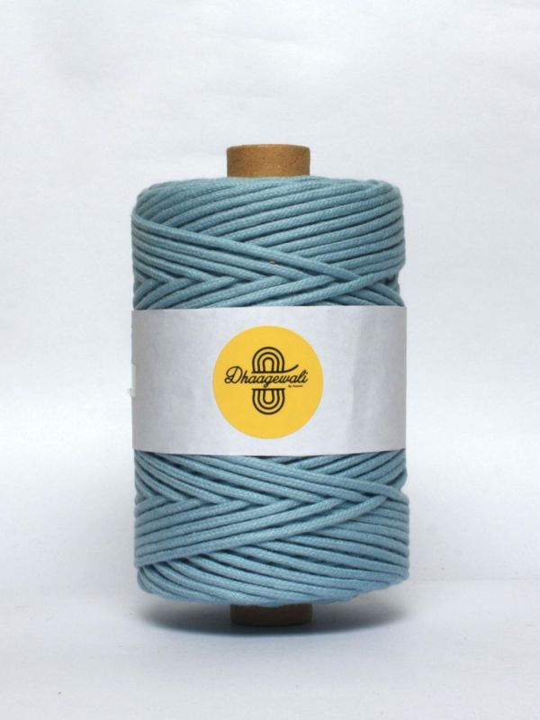 3mm Baby Blue Braided