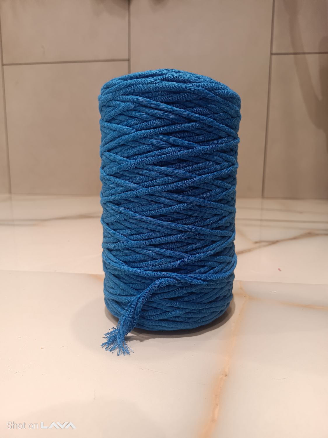 4mm Ocean Blue Giant single ply