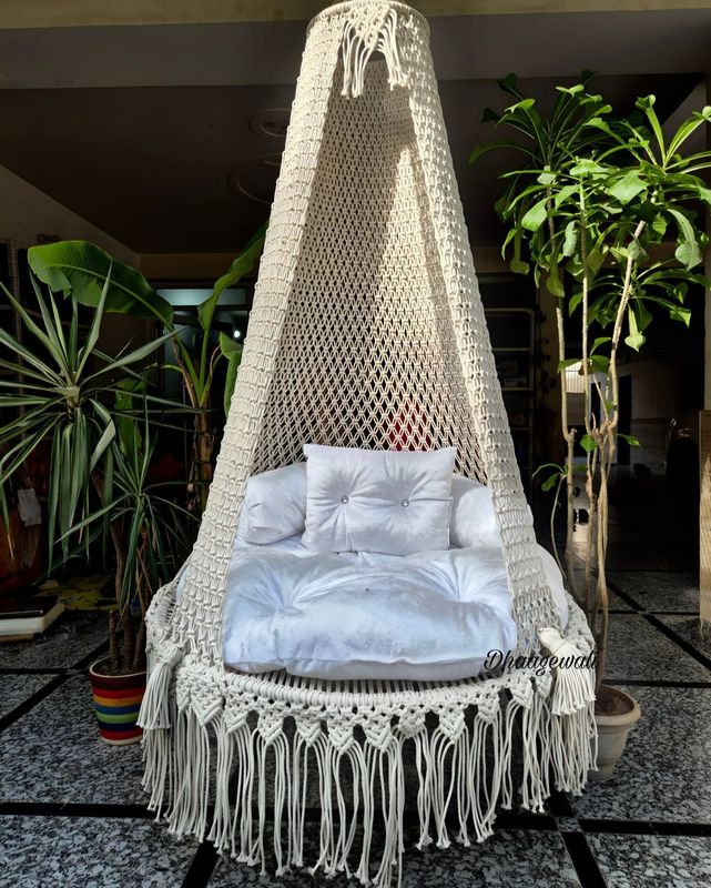 Luxury Macrame Giant Swing