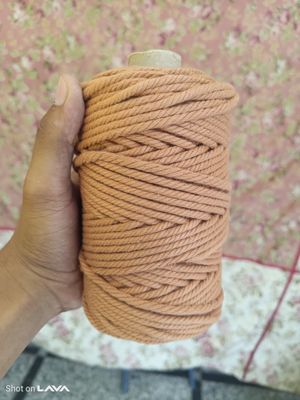 4mm Ginger Brown Twisted