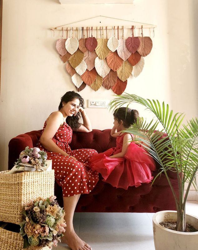 Macrame Leaf WallHanging