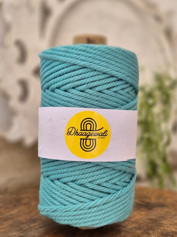 4mm Seige Blue Twisted