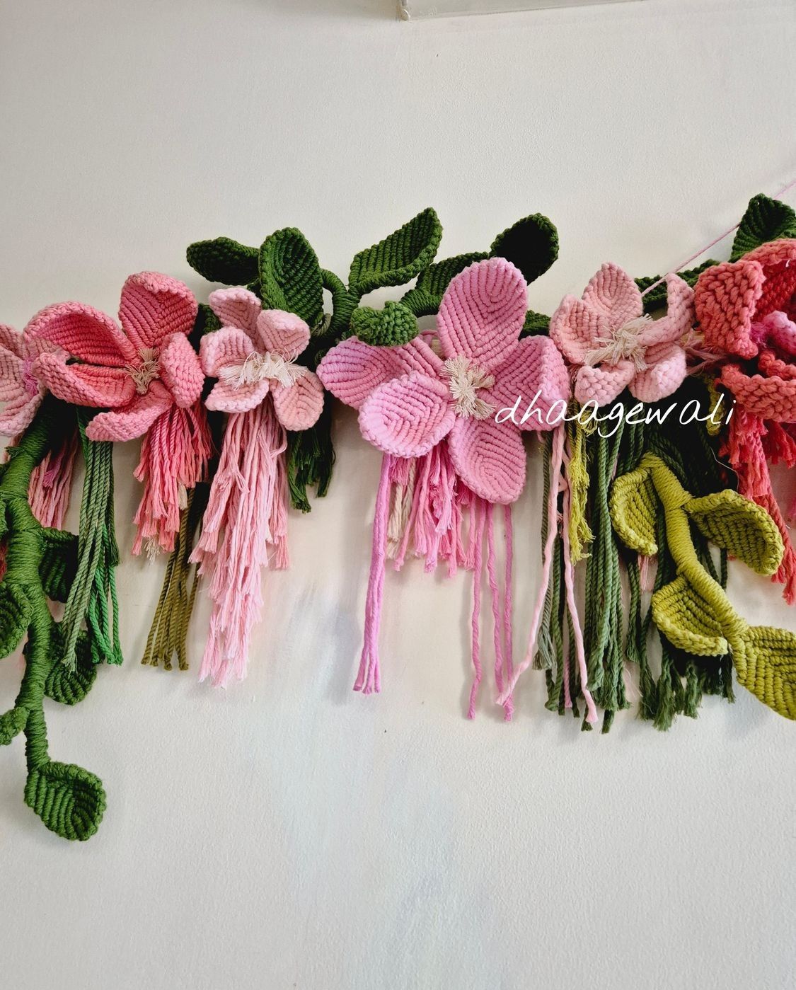 Flower Wallhanging/Flower Bunting/Toran