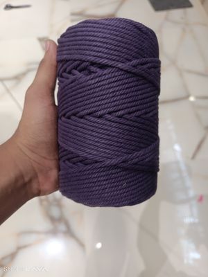 4mm Violet Twisted