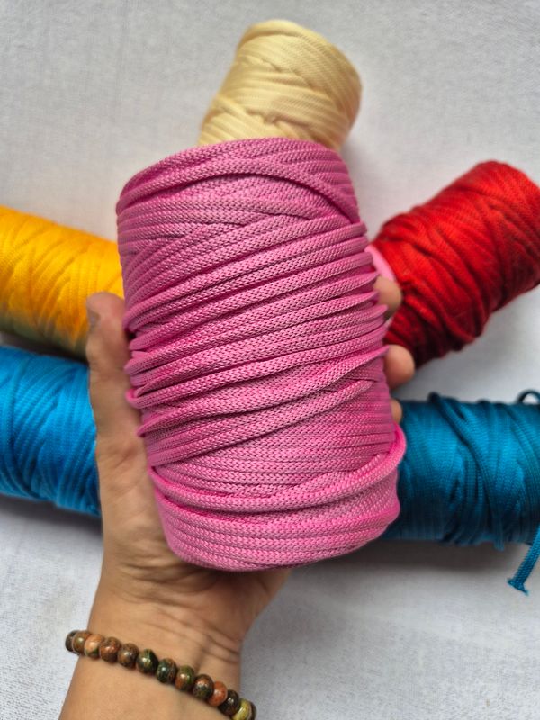 3mm Baby Pink Polyster Roll