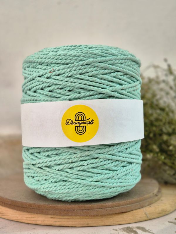 4mm Neo Mint Giant Twisted