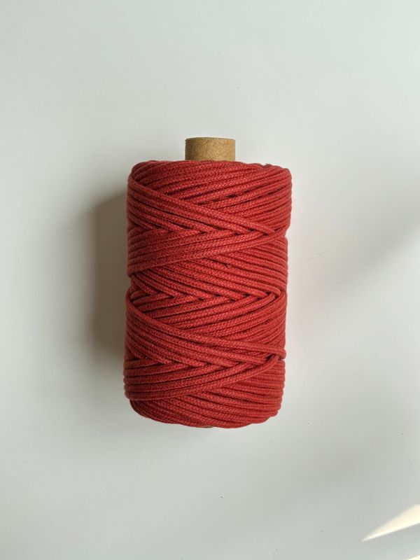 4mm Burnt Orange Braided