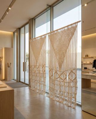 Macrame Giant Wallhanging/ Divider / window Display