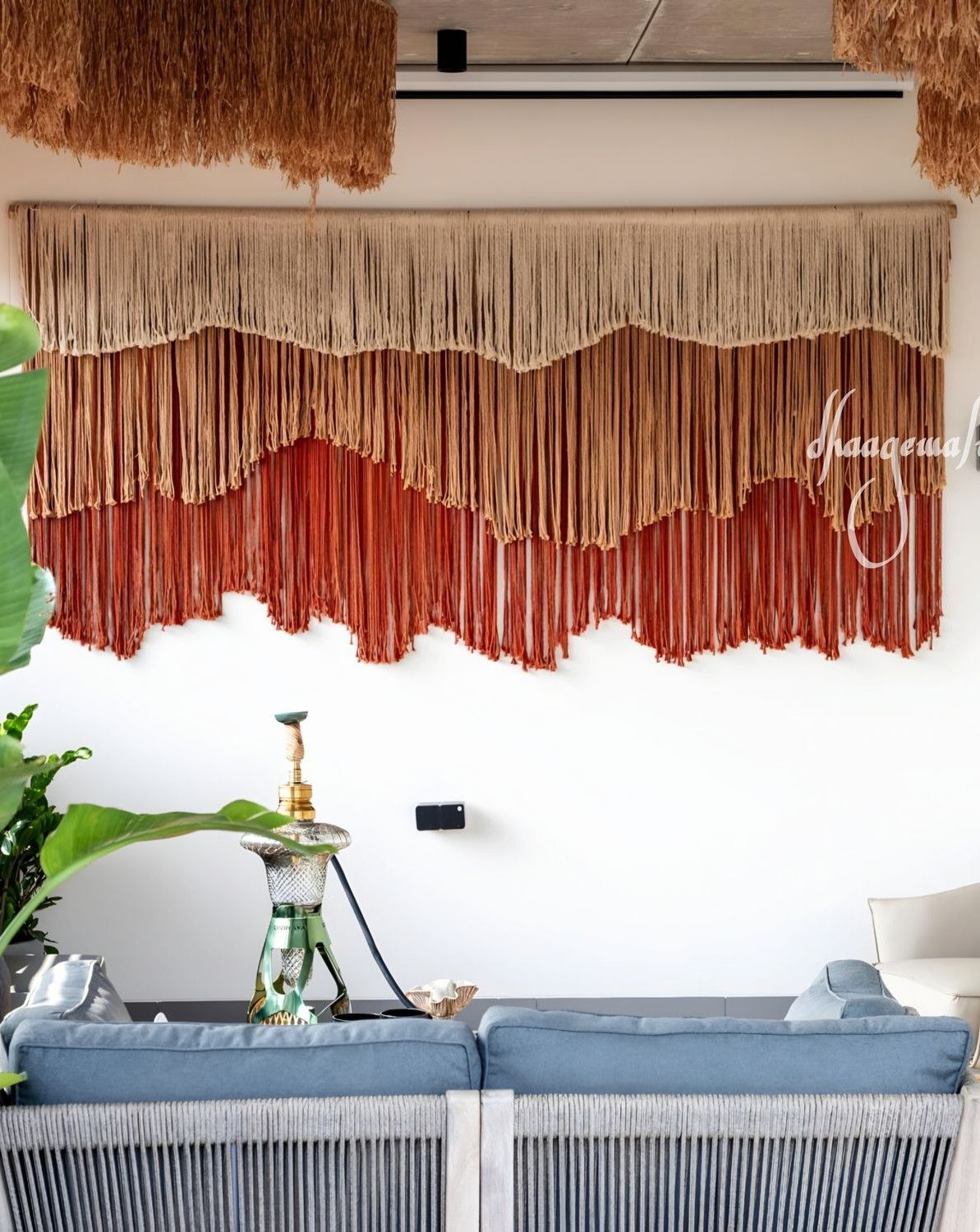 Macrame Layered WallHanging