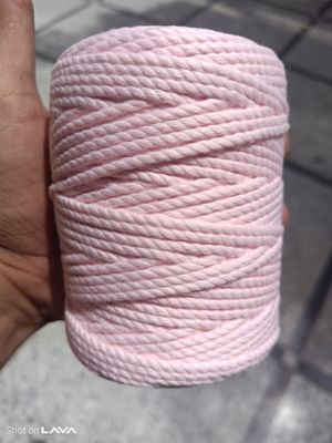 2mm Pastel Pink Twisted