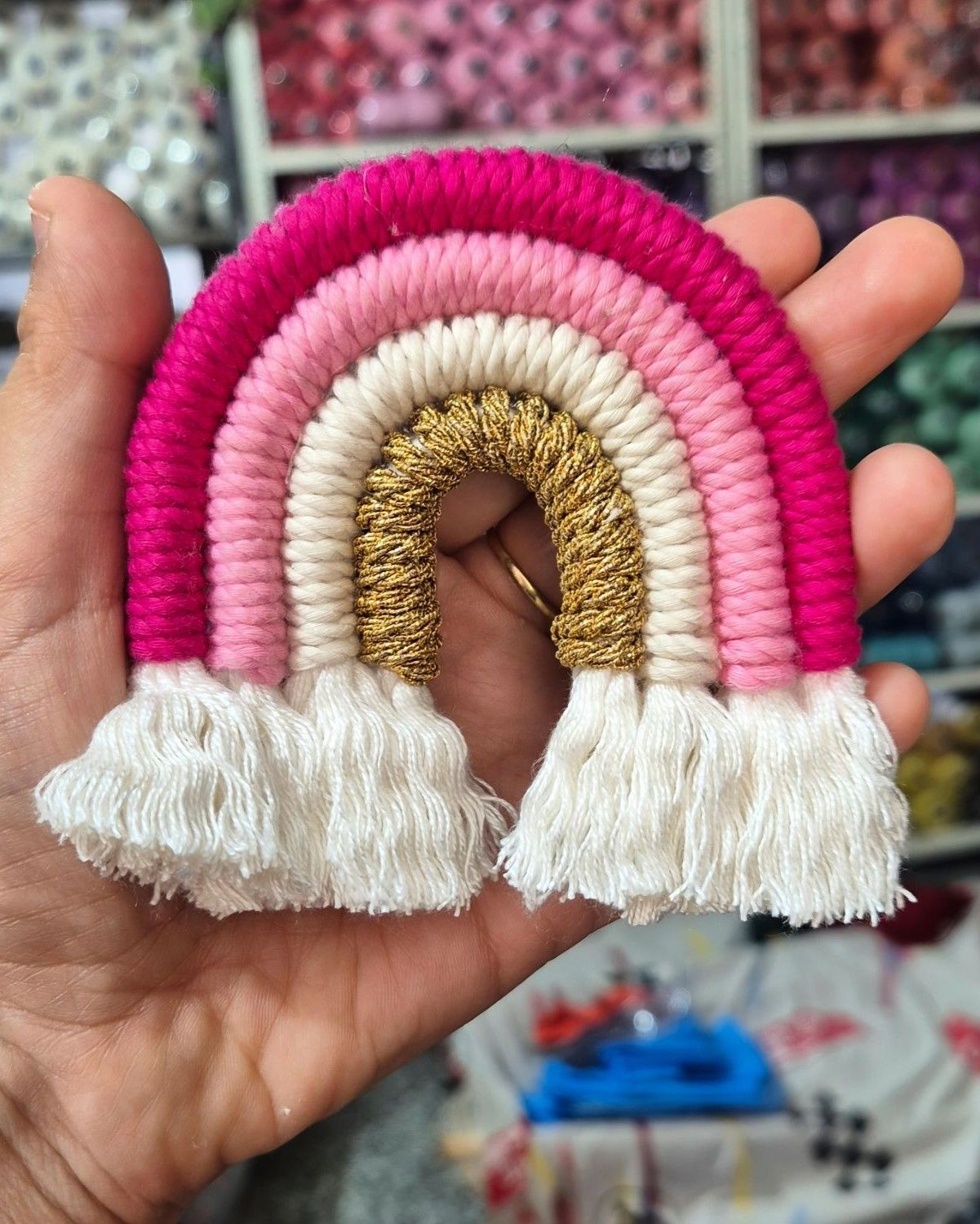 Mini Rainbow keychain