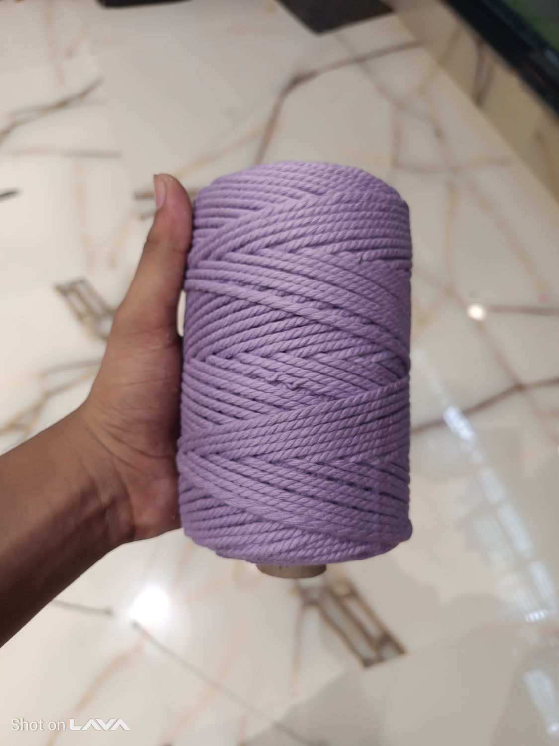 3mm Lavendar Twisted