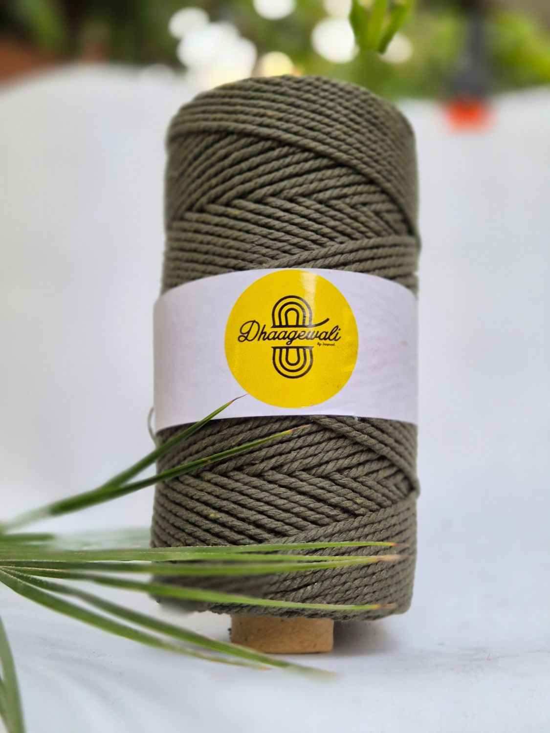 3mm Army Green Twisted