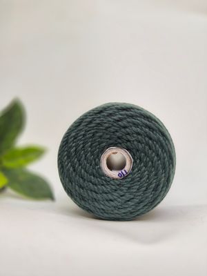 3mm Pine green twisted