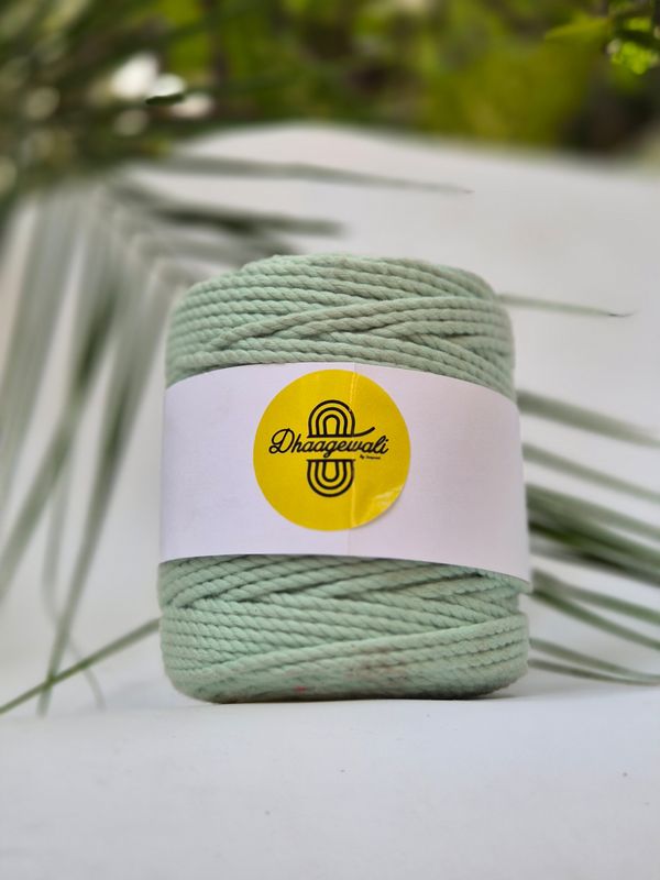 3mm Light green mint