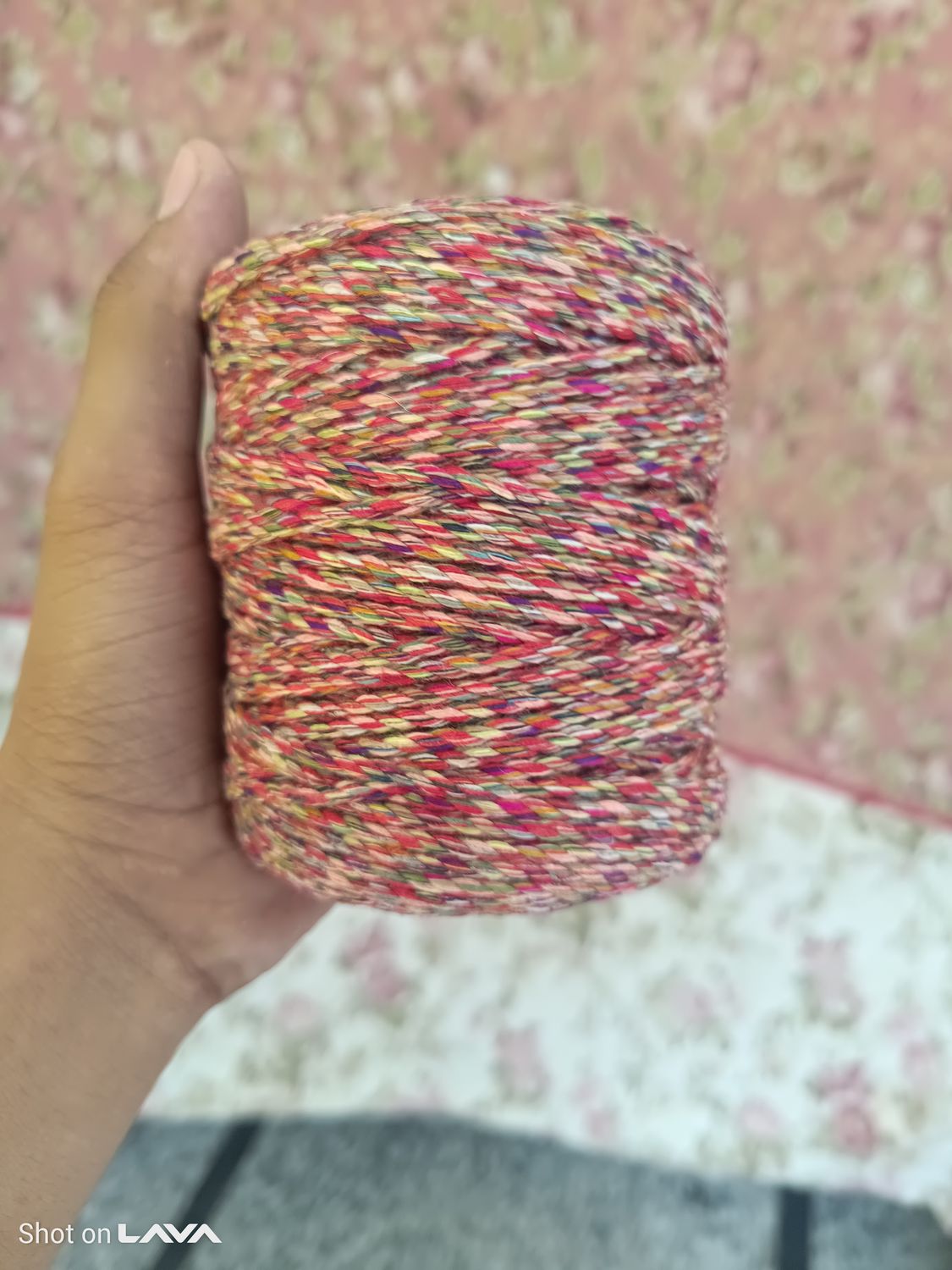 3mm Multi colour Twisted