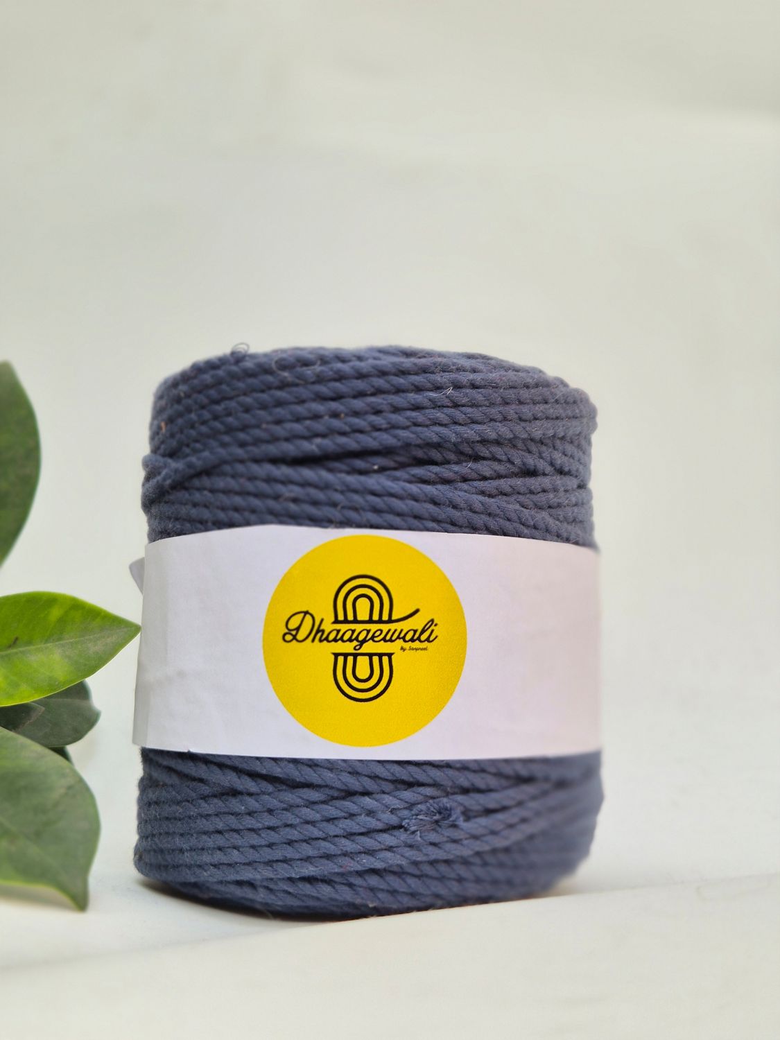 3mm Denim Blue twisted