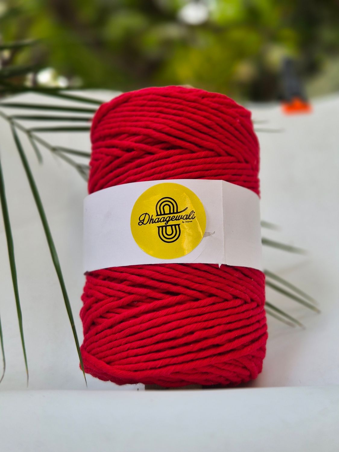 3mm True red single ply