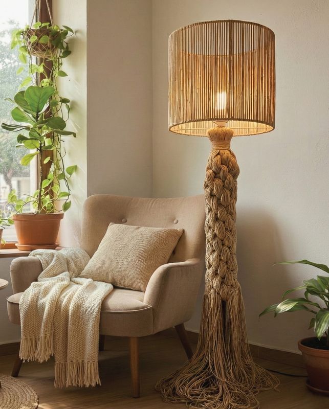 Beige Lamp