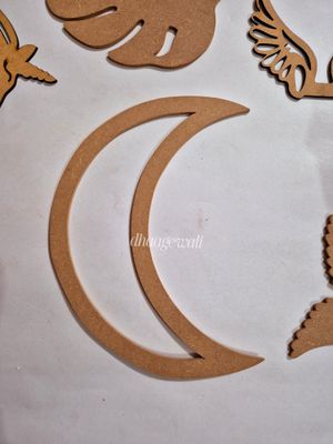 Moon MDF Cutout