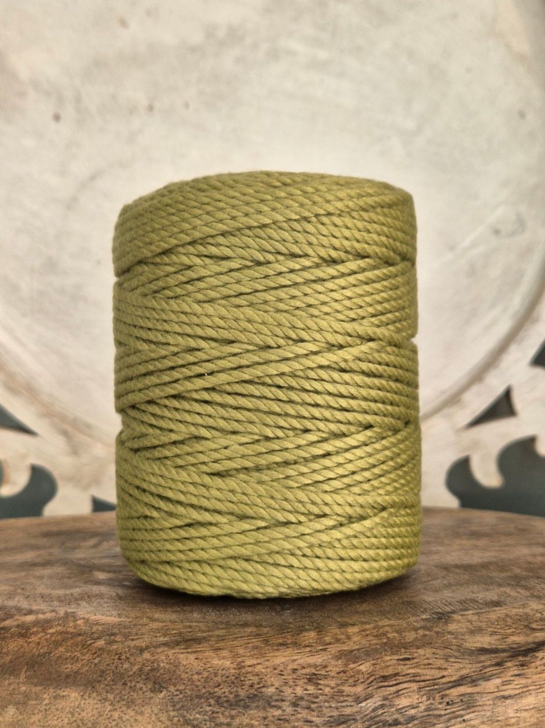 2mm Olive Green Twisted