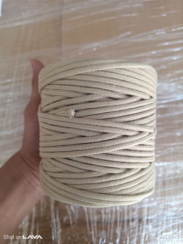 3mm light brown Braided